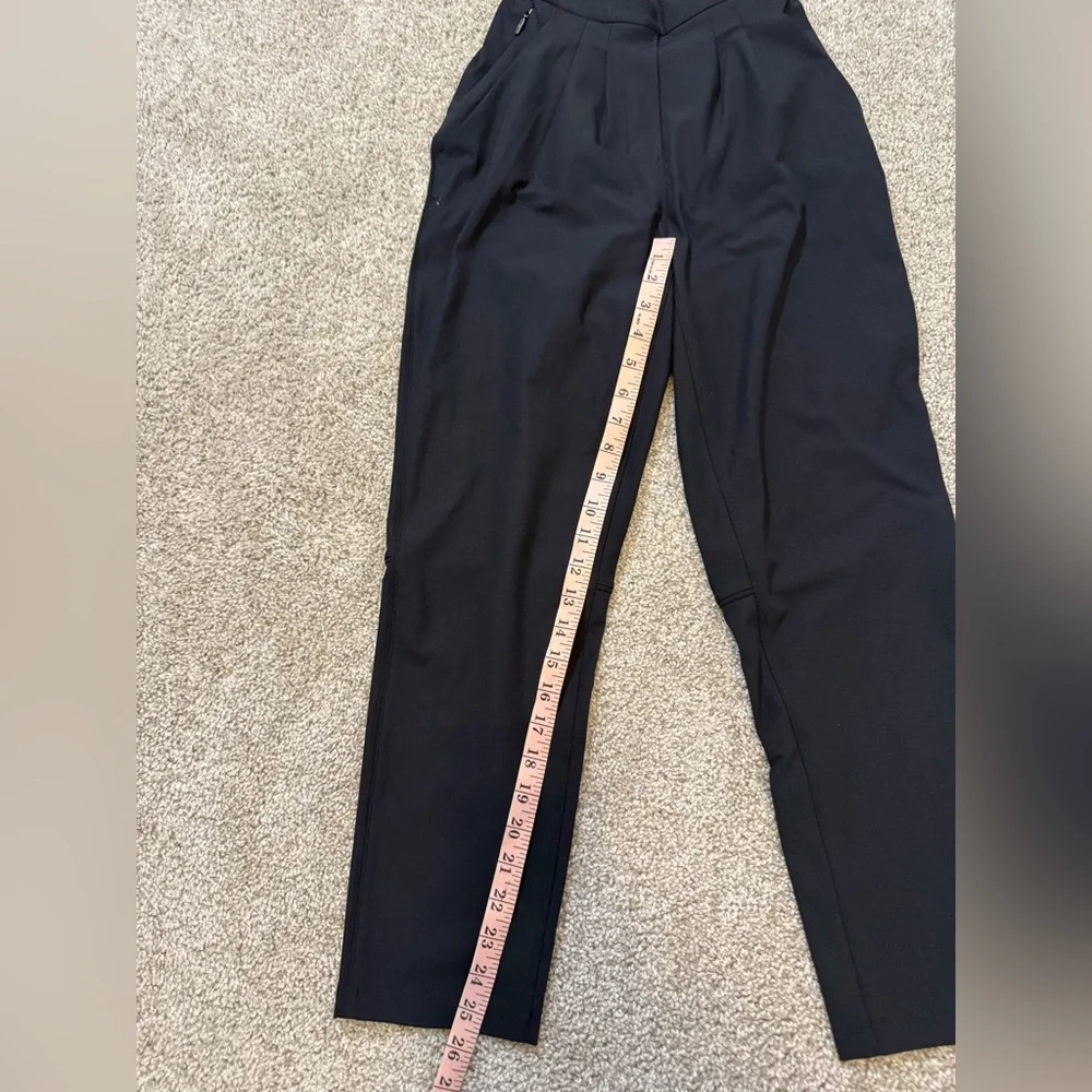 Lululemon Essential High-Rise Trouser Black 2 - Picture 10 of 11